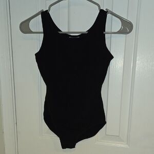 Capezio Black Tank Leotard